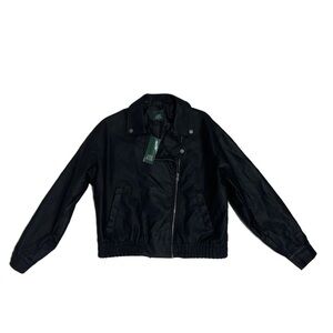 Wild fable leather jacket XS
